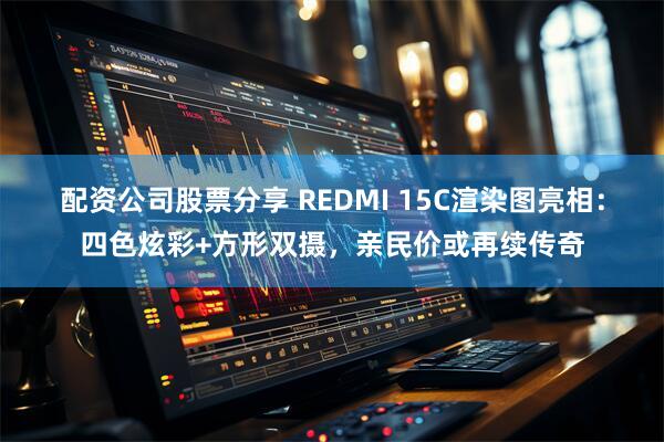 配资公司股票分享 REDMI 15C渲染图亮相：四色炫彩+方形双摄，亲民价或再续传奇